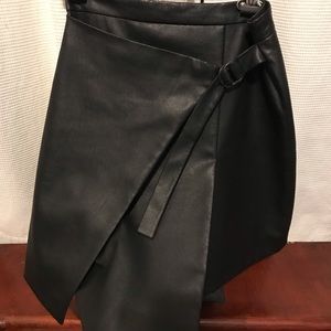 Leather skirt